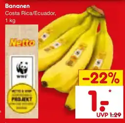 Netto Marken-Discount Bananen Angebot
