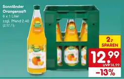 Netto Marken-Discount Sonnländer Orangensaft Angebot