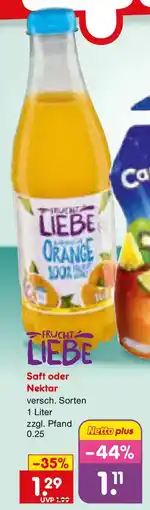 Netto Marken-Discount Saft oder Nektar Angebot