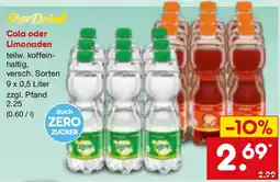 Netto Marken-Discount StarDrink Cola oder Limonaden Angebot