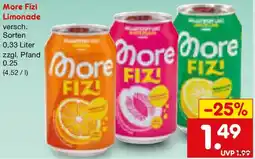 Netto Marken-Discount More Fizi Limonade Angebot