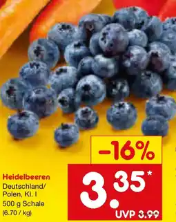 Netto Marken-Discount Heidelbeeren Angebot