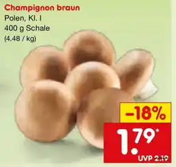Netto Marken-Discount Champignon braun Angebot