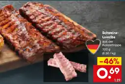 Netto Marken-Discount Schweine-Loinribs Angebot