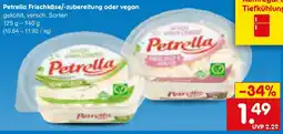 Netto Marken-Discount Petrella Frischkäse Angebot