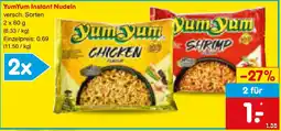Netto Marken-Discount YumYum Instant Nudeln Angebot