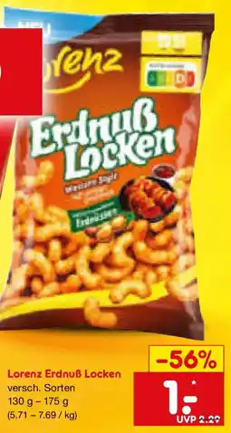Netto Marken-Discount Lorenz Erdnuß Locken Angebot