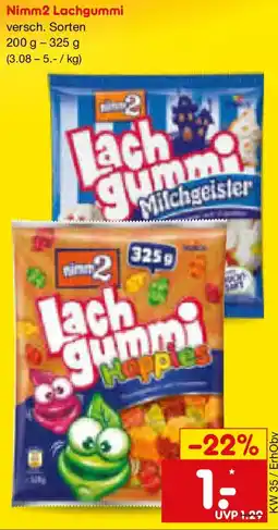 Netto Marken-Discount Nimm2 Lachgummi Angebot