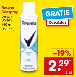 Netto Marken-Discount Rexona Deospray Angebot