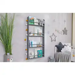 Netto Marken-Discount TiCAA Kinder Bücherregal Toni 55x80 & 60x130 Angebot