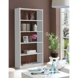 Netto Marken-Discount TiCAA Standregal Bücherregal Kiefer Weiß, verschied. Größen Angebot