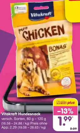 Netto Marken-Discount Vitakraft Hundesnack Angebot