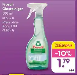 Netto Marken-Discount Frosch Glasreiniger Angebot