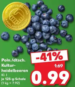 Kaufland Poln./dtsch. Kultur-heidelbeeren Angebot