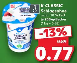 Kaufland K-CLASSIC Schlagsahne Angebot