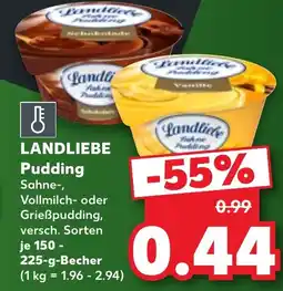 Kaufland Landliebe Pudding Angebot