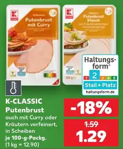 Kaufland K-CLASSIC Putenbrust Angebot