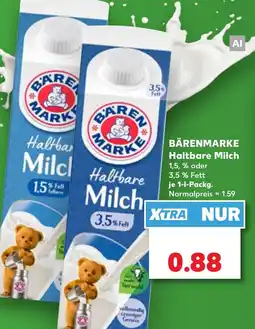 Kaufland BÄRENMARKE Haltbare Milch Angebot