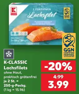 Kaufland K-CLASSIC Lachsfilets Angebot