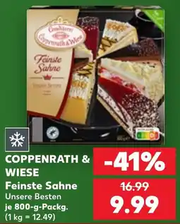 Kaufland COPPENRATH & WIESE Feinste Sahne Angebot