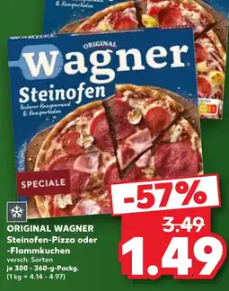 Kaufland ORIGINAL WAGNER Steinofen-Pizza Angebot