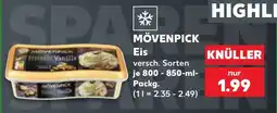 Kaufland MÖVENPICK Eis Angebot