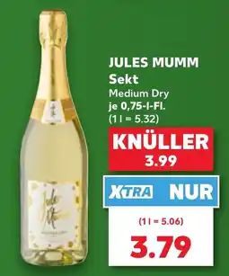 Kaufland JULES MUMM Sekt Angebot