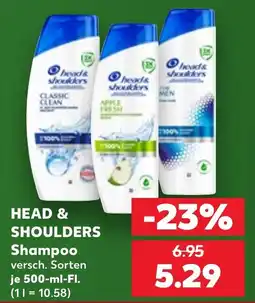 Kaufland HEAD & SHOULDERS Shampoo Angebot