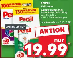 Kaufland Persil Voll- oder Colorwaschmittel Angebot