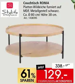 Zurbrüggen Stylife Couchtisch RONIA Angebot