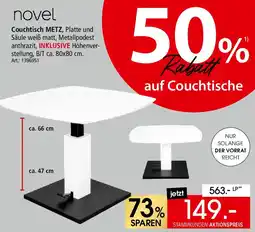 Zurbrüggen Novel Couchtisch METZ Angebot