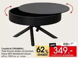 Zurbrüggen Novel Couchtisch STROMBOLI Angebot