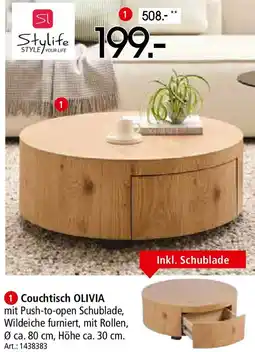 Zurbrüggen Stylife Couchtisch OLIVIA Angebot