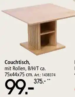 Zurbrüggen Stylife Couchtisch Angebot