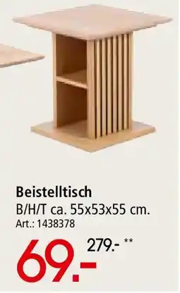 Zurbrüggen Stylife Beistelltisch Angebot