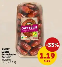 PENNY SIMPLY SUNNY Getrocknete Datteln Angebot