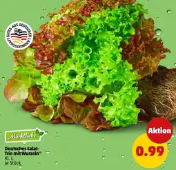 PENNY Deutsches Salat-Trio mit Wurzeln Angebot