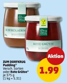 PENNY ZUM DORFKRUG Pudding* Angebot