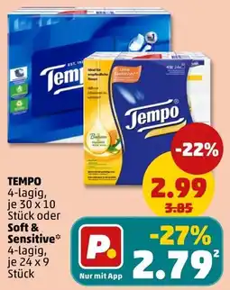 PENNY Tempo Soft & Sensitive Angebot