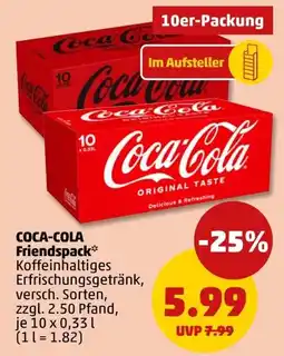PENNY Coca-Cola Friendspack Angebot
