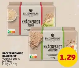 PENNY BÄCKERKRÖNUNG Knäckebrot Angebot