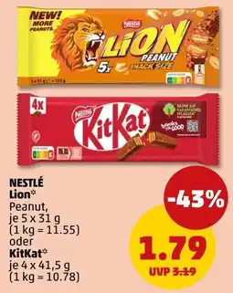 PENNY Nestlé Lion* Peanut Angebot