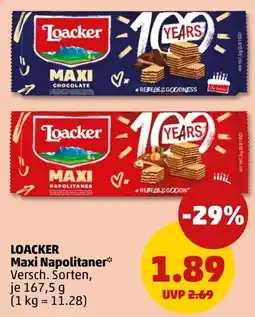 PENNY Loacker Maxi Napolitaner Angebot