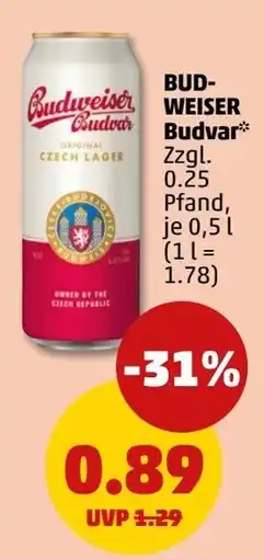 PENNY Budweiser Budvar Angebot