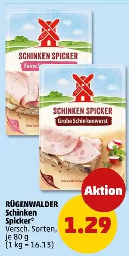 PENNY RÜGENWALDER Schinken Spicker Angebot