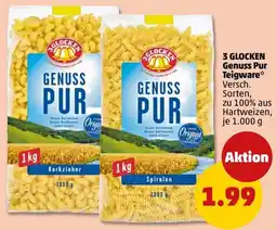PENNY 3 GLOCKEN Genuss Pur Teigware* Angebot