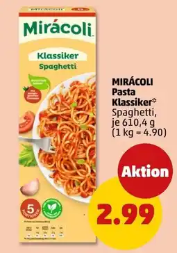 PENNY Mirácoli Pasta Klassiker Spaghetti Angebot