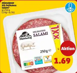 PENNY Mühlenhof XXL Delikatess Salami Angebot