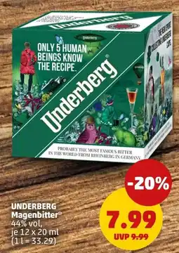 PENNY Underberg Magenbitter Angebot