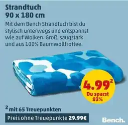 PENNY Strandtuch Bench Angebot